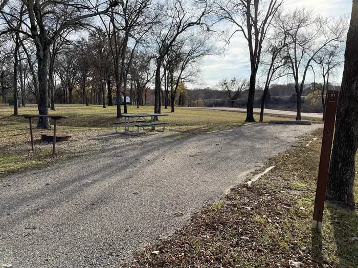A photo of Site 51 of Loop JCRE at JOHNSON CREEK with Picnic Table, Electricity Hookup, Fire Pit, Water Hookup